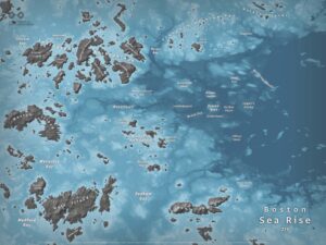 Boston Sea Level Rise Map