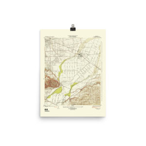 Restored 1926 Montebello Map