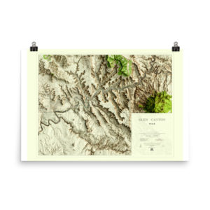 Restored Map of Glen Canyon