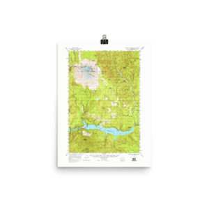 Mt St Helens–Restored Map