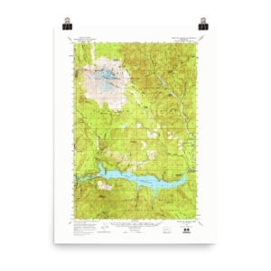 Mt St Helens–Restored Map