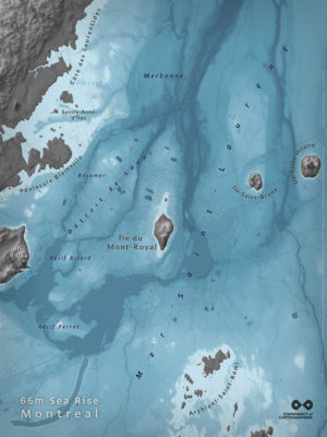 Montreal Sea Level Rise Map