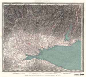 Milan 1838 Retrofuture Sea Level Rise Map