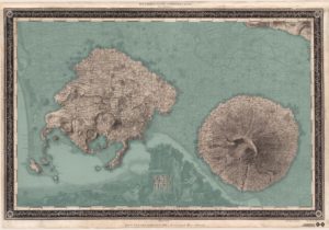 Naples 1793 Retrofuture Sea Level Rise Map