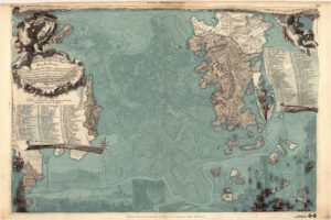 Rome 1748 Retrofuture Sea Level Rise Map